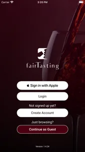 fairTasting screenshot 0