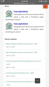 Pakistan Lawyer screenshot 2