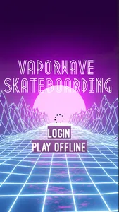 Vaporwave Skateboarding screenshot 0