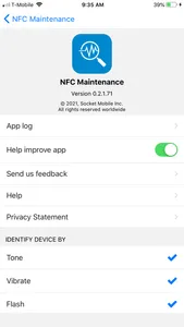 NFC Maintenance screenshot 2