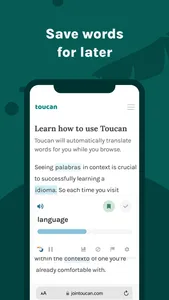 Toucan - Language Learning screenshot 5