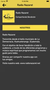 Radio Nazaret screenshot 1