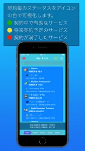 サブスクリプション screenshot 2