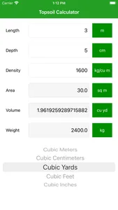 Topsoil Calculator Pro screenshot 5