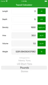 Topsoil Calculator Pro screenshot 6