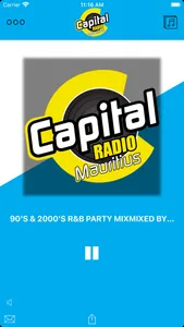 Capital Radio Mauritius screenshot 0