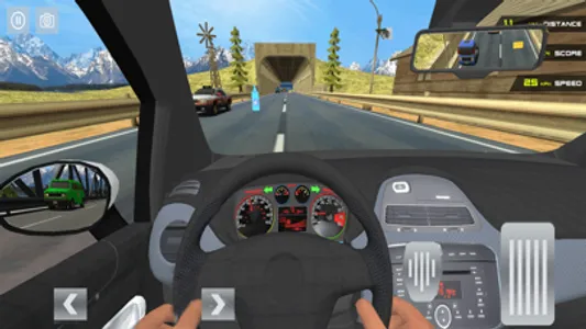 Highway Car Racing 3D Game screenshot 0