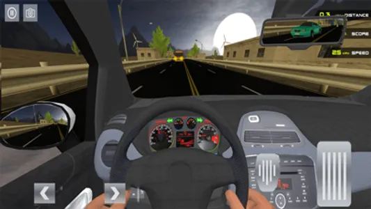 Highway Car Racing 3D Game screenshot 2