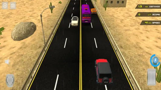 Highway Car Racing 3D Game screenshot 4