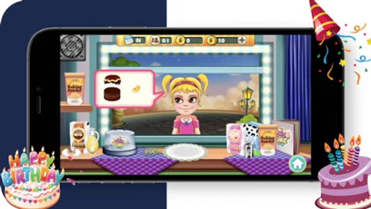 Baking and Cooking Games kids screenshot 1