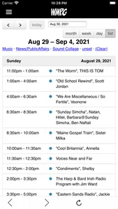 WMPG Community Radio screenshot 5