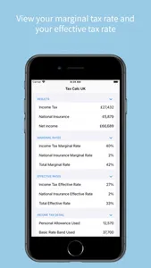 Tax Calc UK 2021 screenshot 1