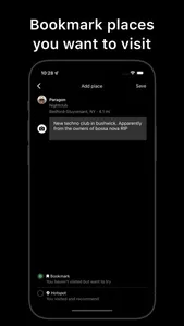 Hotspot: save places w friends screenshot 2