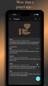 Mobile Knee - Prayer List screenshot 0