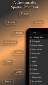 Mobile Knee - Prayer List screenshot 2