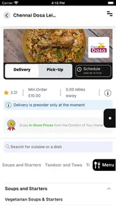 Chennai Dosa Leicestor screenshot 3