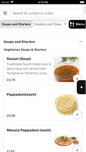 Chennai Dosa Leicestor screenshot 4