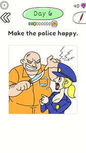 Draw Happy Police: Trivia Game screenshot 0