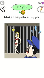 Draw Happy Police: Trivia Game screenshot 2