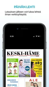 Keski-Häme, päivän lehti screenshot 2