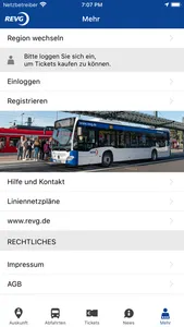 REVG Fahrplan & HandyTicket screenshot 1