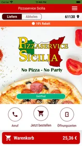 Pizzaservice Sicilia screenshot 0