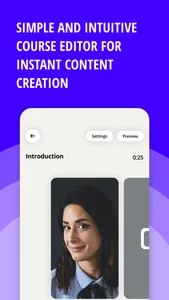 Snapcourse: Course Maker App screenshot 1