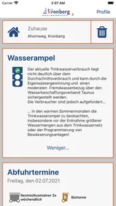 UmweltApp Kronberg screenshot 4