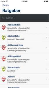 UmweltApp Kronberg screenshot 8