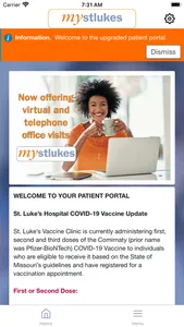 mystlukes Patient Portal screenshot 0