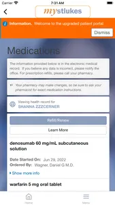 mystlukes Patient Portal screenshot 2