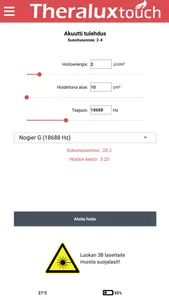 Theralux Touch 2 screenshot 2
