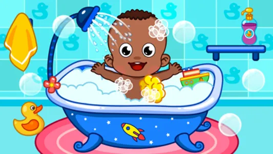 Baby Care Games for kids 3+ yr screenshot 1