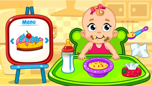 Baby Care Games for kids 3+ yr screenshot 2