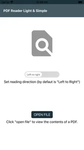 PDF Reader Light & Simple screenshot 0