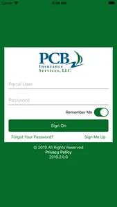 PCB Insurance Mobile screenshot 0