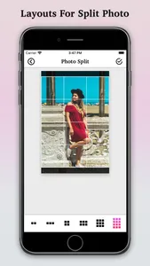 Photo Split - Grid Style Crop screenshot 1