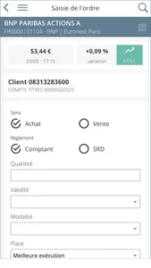 L'Appli Bourse Portzamparc screenshot 8