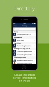 Chambersburg School District screenshot 1