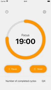 Focused Timer screenshot 1