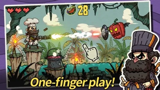 Fruit Dungeon - Chef Shooting screenshot 1