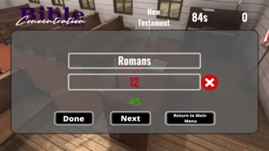 Bible Concentration Game screenshot 2