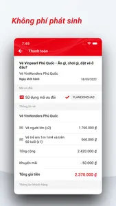 Flane - Du lịch, đặt vé giá rẻ screenshot 3