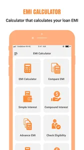 EMI Calculator & Loan Manager screenshot 0