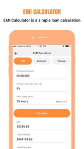 EMI Calculator & Loan Manager screenshot 1