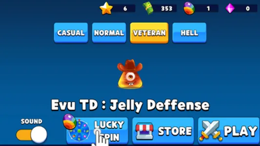 EvuTD : Jelly Defense screenshot 3