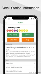 NYC Subway MTA Map screenshot 3