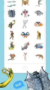 Medieval Monsters Stickers screenshot 2