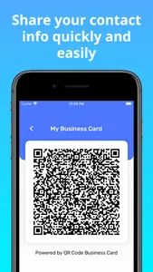 QR Code Business Card screenshot 2