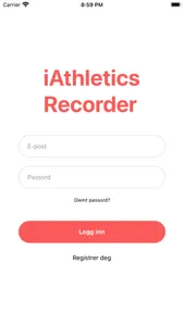 iAthletics Recorder screenshot 0